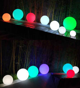 Luci da Giardino Impermeabili IP65 per Esterni, Lampada a Sfera LED <span class=keywords><strong>Solare</strong></span> Integrata, 16 Colori Cangianti, Batteria Ricaricabile - Product Image 6