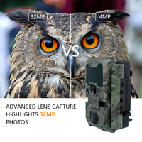 Caméra de chasse de petite taille KW788, capture 0,1s, image nette 32MP, vidéo 4K, étanche IP67 pour la chasse