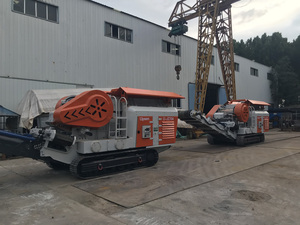 Upsen ujc704 di động máy nghiền hàm đống đổ nát Máy tái chế - Product Image 5