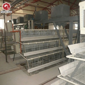 Chất lượng cao Một loại 3 tiers 120 birds 4 tiers 160 loài chim gà hai lớp pin lồng cho bán - Product Image 6