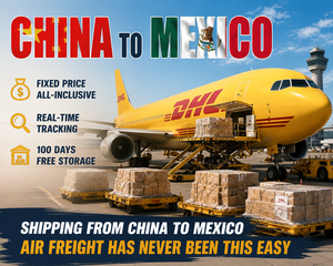 Mexico Air Express 10-15 Días Documentos E-commerce Muestras Sobredimensionadas Doble Aduana + Impuestos Multicanal DDP/DDU Vuelos Semanales Seguimiento Rápido - Product Image 1