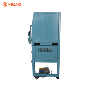 Boîte à gants anaérobie YSANQ en acier inoxydable pour culture de bactéries avec lampe de stérilisation UV, double interrupteur au pied et contrôle du gaz pour laboratoire R&D - Product Image 2