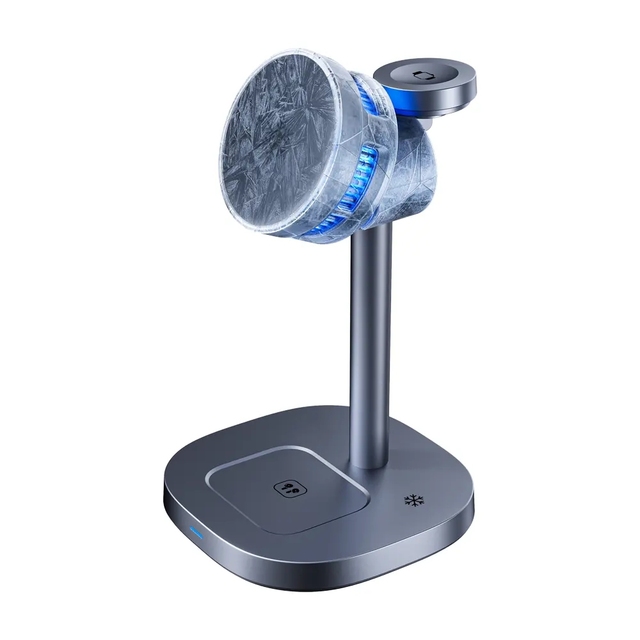 Qi2.2  25W 3 in 1  Foldable  Wireless Charger 15W Magnetic Charger Fast Charging Stand 360  Rotation Charger Holder with Cooling
