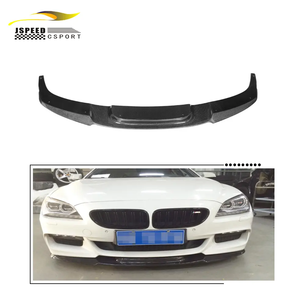 JCSPORT LINE Carbon Front lippe für BMW F12 MTECH F06 Gran Coupé F12 Cabrio F13 Coupé