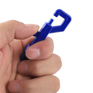 プラスチック製の鳥かごロックキーフック鳥かごドアロックウサギの家禽ケージドアロック - Product Image 3