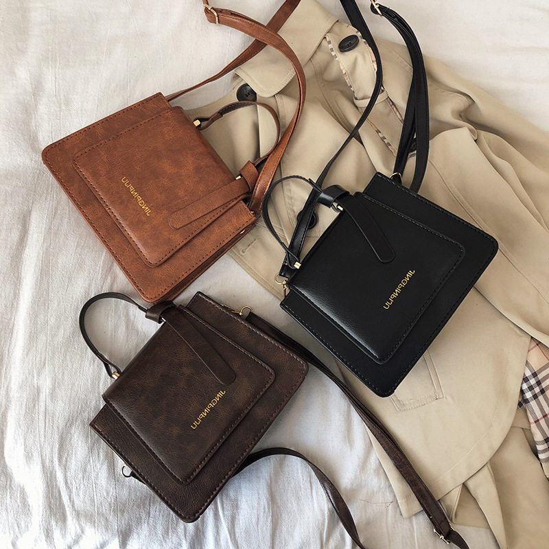 3pcs Bolso Fashion Negro Ciervo Leather Handbag Rucksack Gir 3pcs Bolso Fashion Negro Ciervo Leather Handbag Rucksack Gir