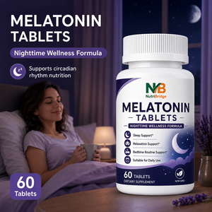 <span class=keywords><strong>Compresse</strong></span> di Melatonina a Rilascio Prolungato per il Sonno Notturno, Compatibili con Diete Chetogeniche, Etichetta Privata - Product Image 3