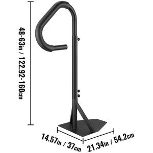 JH-Mech Mains courantes de <span class=keywords><strong>piscine</strong></span> amovibles en aluminium robuste et résistantes aux intempéries d'une capacité de 600LBS - Product Image 3