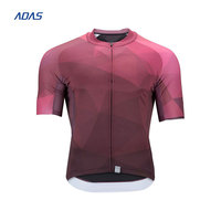 Herren Unisex Pro Rad trikot Schnellt rocknende Kurzarm-Sport bekleidung Kunden spezifische Farbe Polyester Mesh Express Cycling Wear Dye