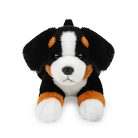 Peluche réaliste Berger Berner, chiot en peluche doux, styles assis et couché, cadeau pour enfants, OEM personnalisé