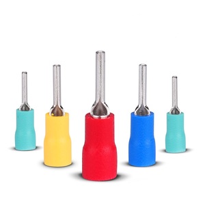 Ptv 1.25 22-16awg nhanh chóng kết nối dây thiết bị đầu cuối Kit PVC PA đồng thau thiếc mạ 660V công nghiệp Uốn Tóc bồng pre-cách nhiệt - Product Image 1