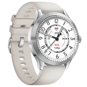 DF M56 SmartWatch AI assistente vocale Fitness Tracker bussola App della fotocamera controlla la frequenza cardiaca anziana Android in acciaio inossidabile - Product Image 4