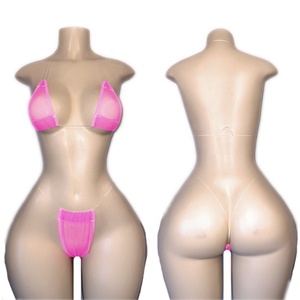 Trajes de <span class=keywords><strong>Baile</strong></span> Personalizados al por Mayor, <span class=keywords><strong>Tangas</strong></span> de Encaje y Malla, Bikini Sexy, Ropa de <span class=keywords><strong>Baile</strong></span> para Mujer - Product Image 3