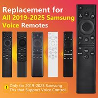 Télécommande de remplacement pour téléviseur intelligent Samsung - Commande vocale, compatible avec les modèles 2019-2025, sans recharge solaire, garantie de 2 ans