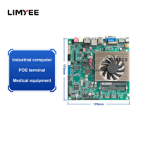 Hersteller OEM/ODM Intel Onboard CPU Motherboard Dual DDR4 32GB SATA M.2 KEY WIFI Ethernet LAN X86 Industrielles ITX-Mainboard