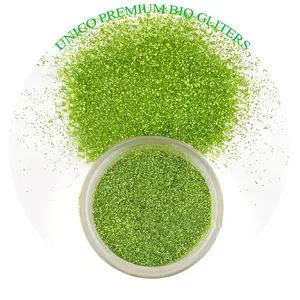 Unico Bio Glitter Paillettes biodégradables de qualité supérieure pour le maquillage des ongles du visage