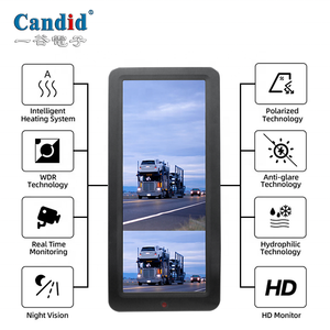 Monitor HD universal/personalizado de 12,3 pulgadas con sistema de cámara de visión trasera de 1080P Pantalla de 2-4 canales para autobús/camión - Product Image 5