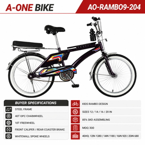 2025 nuevo modelo de bicicleta de montaña para niños de 20 pulgadas de una sola velocidad bicicleta de carretera para niños y precio barato del fabricante chino - Product Image 3