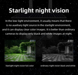 Jianvision telecamera di sicurezza professionale CCTV per esterni 5W pannello solare PIR Wifi sensore 4 batterie 12m bidirezionale di rete Audio - Product Image 4