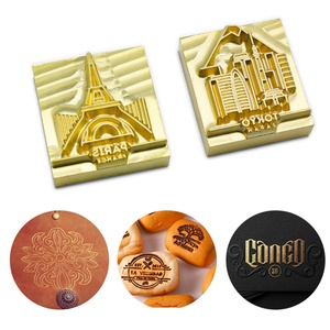 Bloc de moule en laiton de bonne qualité pour estampage à chaud et gaufrage sur cuir et papier - Product Image 2
