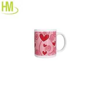 Custom Logo Coffee Mugs Cup Set Of 4 Valentine's Day Couple Ceramic Mug