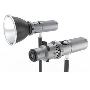 OEM ODM 30W LED Snoot Light pour studio photo et vidéo, 2700-6500K, couleur RGB, 12 Gobos, éclairage LED pour photographie et diffusion en direct - Product Image 1