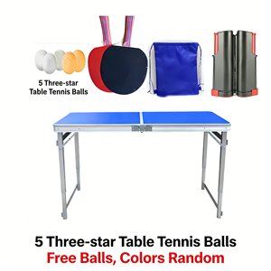 Tavolo da Ping Pong per Esterni Resistente alle Intemperie con Telaio in Acciaio Zincato per Tutti i Climi - Product Image 4