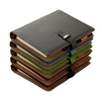 Cahier de planificateur d'affaires de vente chaude A4/A5/A6/A7/B5 couverture en cuir PU avec boîte de Style imprimé insérer du papier à feuilles mobiles rechargeable