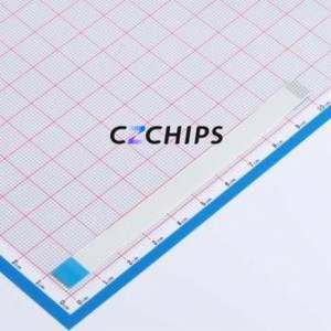 FFC-1.0-7-100-B-4-8 FFC Cable (Flexible Flat Cable) P=1mm Connector 7P 1mm 0.3mm Reverse - Product Image 2