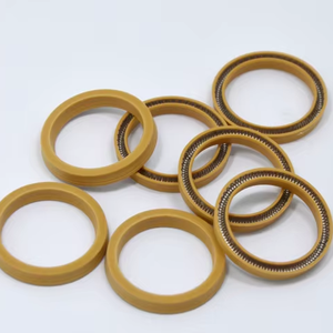Sello de eje energizado por resorte Ceimin <span class=keywords><strong>UFA</strong></span> PEEK con resorte en V tipo cantilever, sello labial de varilla rotatoria hidráulica resistente al desgaste - Product Image 1