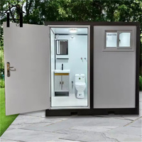Toilettes portables de conception moderne, préfabriquées, pour le camping en plein air, fabriquées par des fabricants