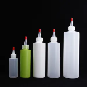 6 pack 16oz Premium Plastic Condiment Squeeze Squirt Bottles for Sauces Paint Oil Condiments Salad Dressings Arts Crafts