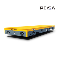 Chariot de transfert électrique AGV sans rail, à direction omnidirectionnelle, véhicule à guidage automatique, alimenté par batterie, chariot à plateau