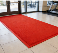 Tapis de sol en PVC personnalisable BOTHWIN 65 ShoreA avec impression de logo pour les entrées des centres de fitness professionnels
