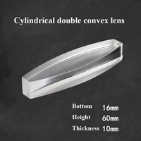 Lentilles optiques : lentilles cylindriques, lentilles semi-circulaires, lentilles triangulaires, lentilles rectangulaires, lentilles convexe-concaves pour le collège