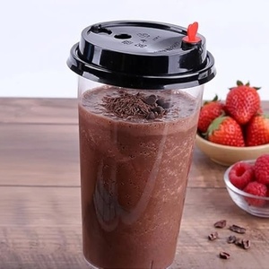 Gobelets en plastique jetables personnalisés avec couvercle, 12/14/16/20/24 oz, en PP de qualité alimentaire, pour boissons chaudes ou froides, idéaux pour les fêtes et le café. - Product Image 4