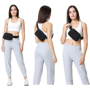 กระเป๋าคาดอก/สะพายข้าง/คาดเอว ทรงกระบอก ลายตัวอักษร ซิปไนลอน แฟชั่น unisex พกพาสะดวก สำหรับเดินทางท่องเที่ยวกลางแจ้ง - Product Image 5