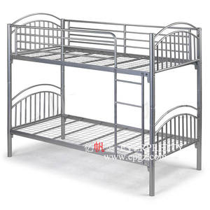 Dormitorio escolar de tres capas, litera triple de metal fuerte moderna barata para 3 personas, personal de estudiantes - Product Image 3