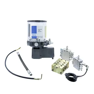 机械设备自动润滑系统配有EMC型自动润滑润滑脂泵