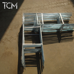 Malla de alambre galvanizado tipo escalera para refuerzo de juntas de cama, ideal para construcción de bloques de hormigón y muros de ladrillo. - Product Image 2