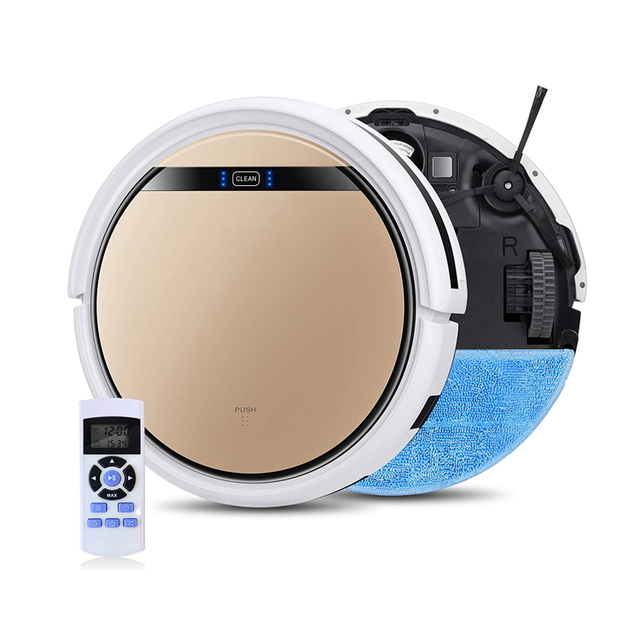 2 in 1 Robot Vacuums Zigzag Cleaning Path Robot Vacuum Mop Combo Automatic Self Charging Robotic Vacuum