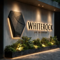 Letreros Kelly Sign personalizados con letras 3D LED de acero inoxidable para pared, logotipos para exteriores, letreros iluminados para peluquerías, letreros comerciales retroiluminados.