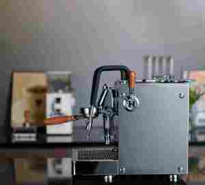 Machine à café expresso à poignée en bois massif 220V Échangeur de chaleur pour système de chaudière pour équipement de fabrication de café - Product Image 3