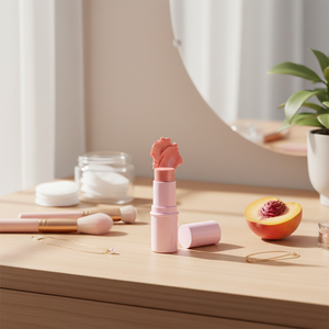 Alta calidad [02 Pink] Panel Peach Manu Glow Balm Highlighter Bronceadores y Resaltadores - Product Image 3