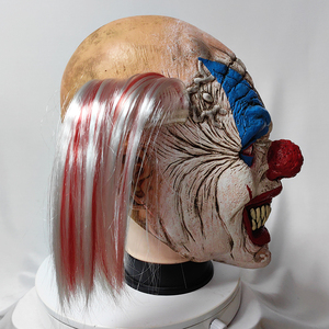 <span class=keywords><strong>Maschera</strong></span> da Clown Sorridente in Lattice Naturale a Prezzo di Fabbrica, <span class=keywords><strong>Maschera</strong></span> Horror per Cosplay, Costumi per Feste, <span class=keywords><strong>Maschera</strong></span> Realistica per Halloween - Product Image 6