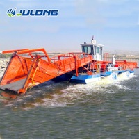 Moissonneuse-batteuse électrique automatique JULONG JLGC50 avec moteur et boîte de vitesses, capacité de 2,7 tonnes, vitesse de 3 km/h, certifiée ISO9001, à vendre