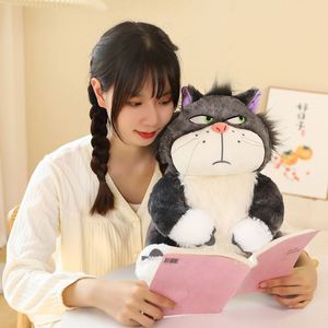 High Quality Cat Lucifer Plush Soft Filling Animal Sitting Doll <b>Bed</b> Decoration Backpack Pendant Children's Toy Birthday Gift - Product Image 3