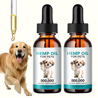 Huile de chanvre premium à marque privée, multivitamines pour animaux de compagnie, soulagement de l'anxiété, de la douleur et du stress, soutien des hanches et des articulations pour chiens et chats