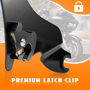 Sissy Bar para Harley Touring 28 "Respaldo de pasajero trasero desmontable Liberación rápida Compatible con Road King 2009-2025 - Product Image 3