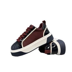 Fashionable Men's Breathable Lightweight Mesh Thick-soled Casual Walking Shoes Flat Shoes Suede Upper Comfortable Summer - Product Image 5